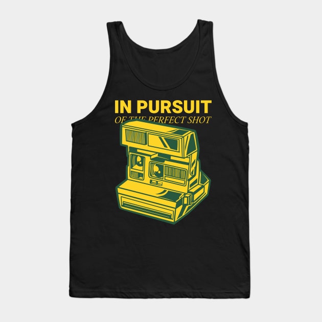 IN PURSUIT OF THE PERFECT SHOT PHOTOGRAPHY Tank Top by BICAMERAL